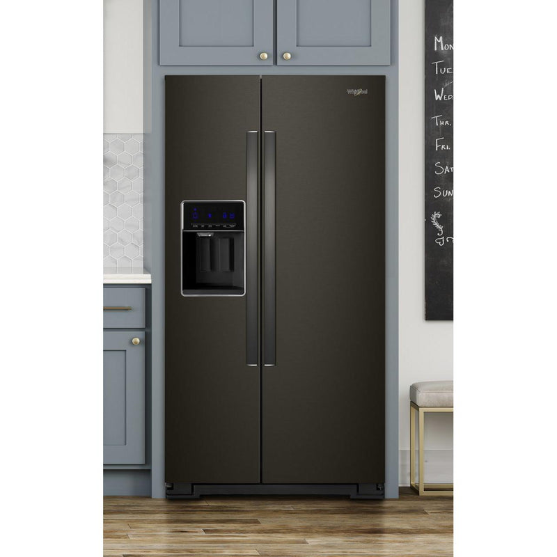 Whirlpool 36-inch, 20.59 cu. ft. Counter-Depth Side-By-Side Refrigerator WRS571CIHV IMAGE 8