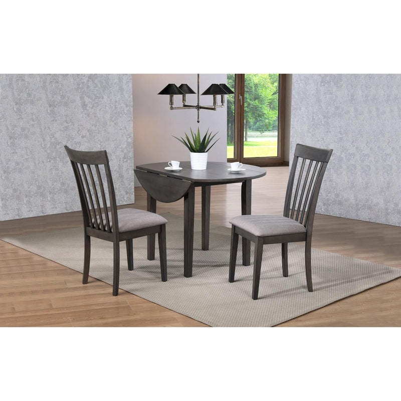 Winners Only Round Delfini Dining Table T1-DF42R-G IMAGE 2