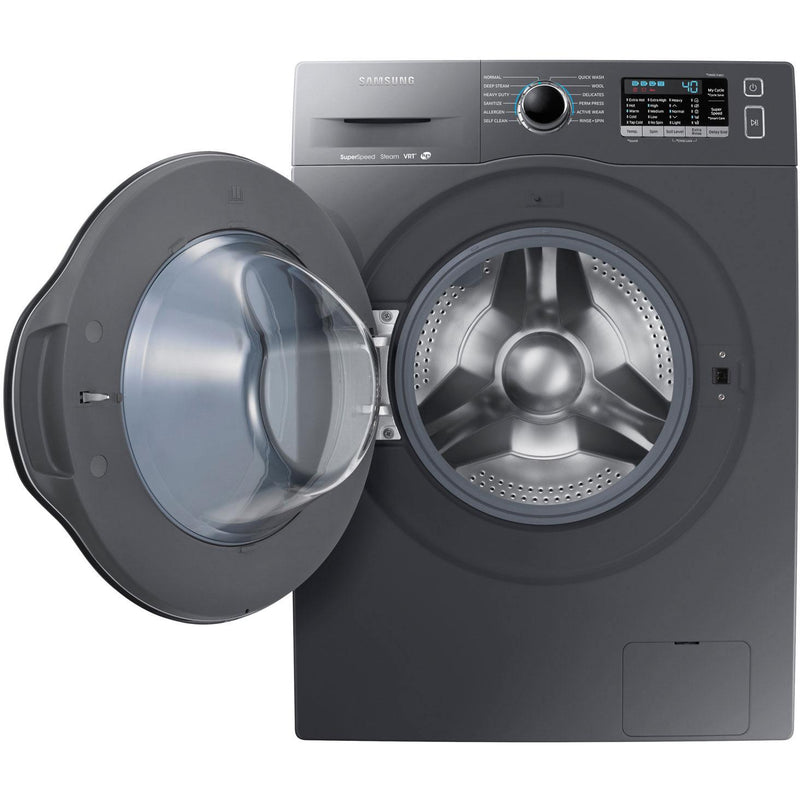 Samsung 2.6 cu. ft. Front Loading Washer with Steam WW22K6800AX/A2 IMAGE 4
