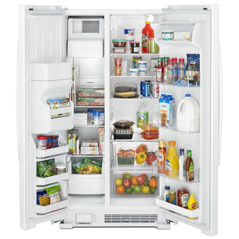 Amana 33-inch, 21.4 cu.ft. Freestanding side-by-side refrigerator with Water and Ice Dispensing System ASI2175GRW IMAGE 11