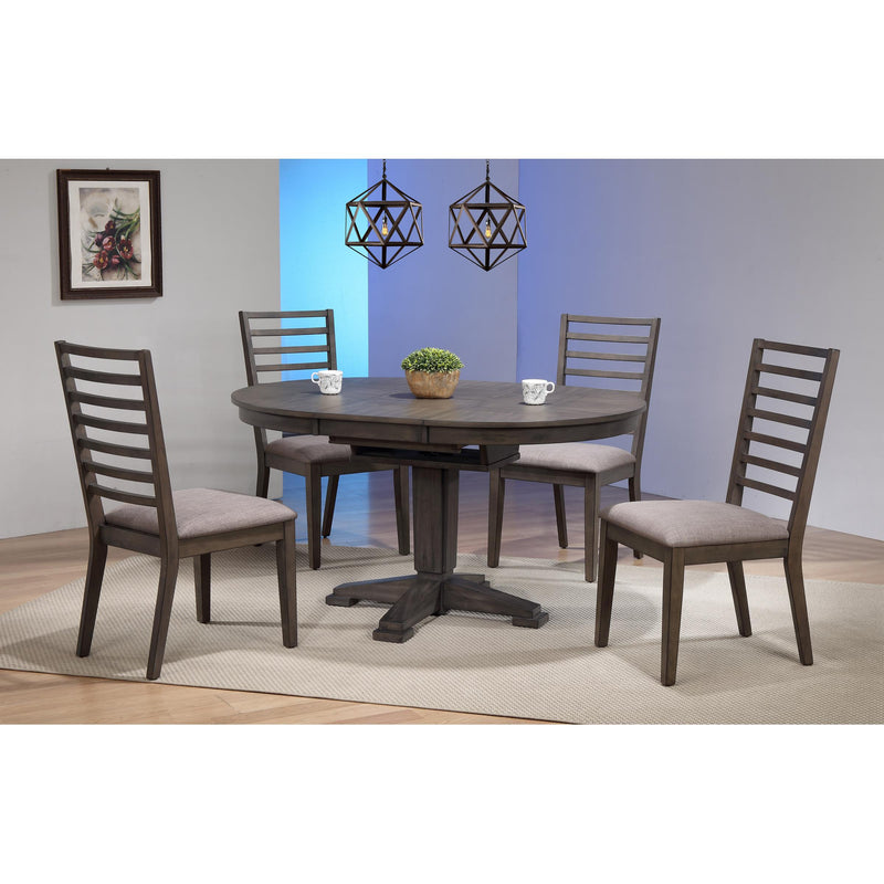 Winners Only Oval Lancaster Dining Table with Pedestal Base T1-LC4257-X IMAGE 3