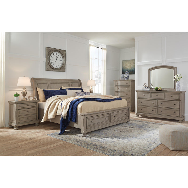 Signature Design by Ashley Lettner Queen Sleigh Bed with Storage B733-77/B733-74/B733-98 IMAGE 8