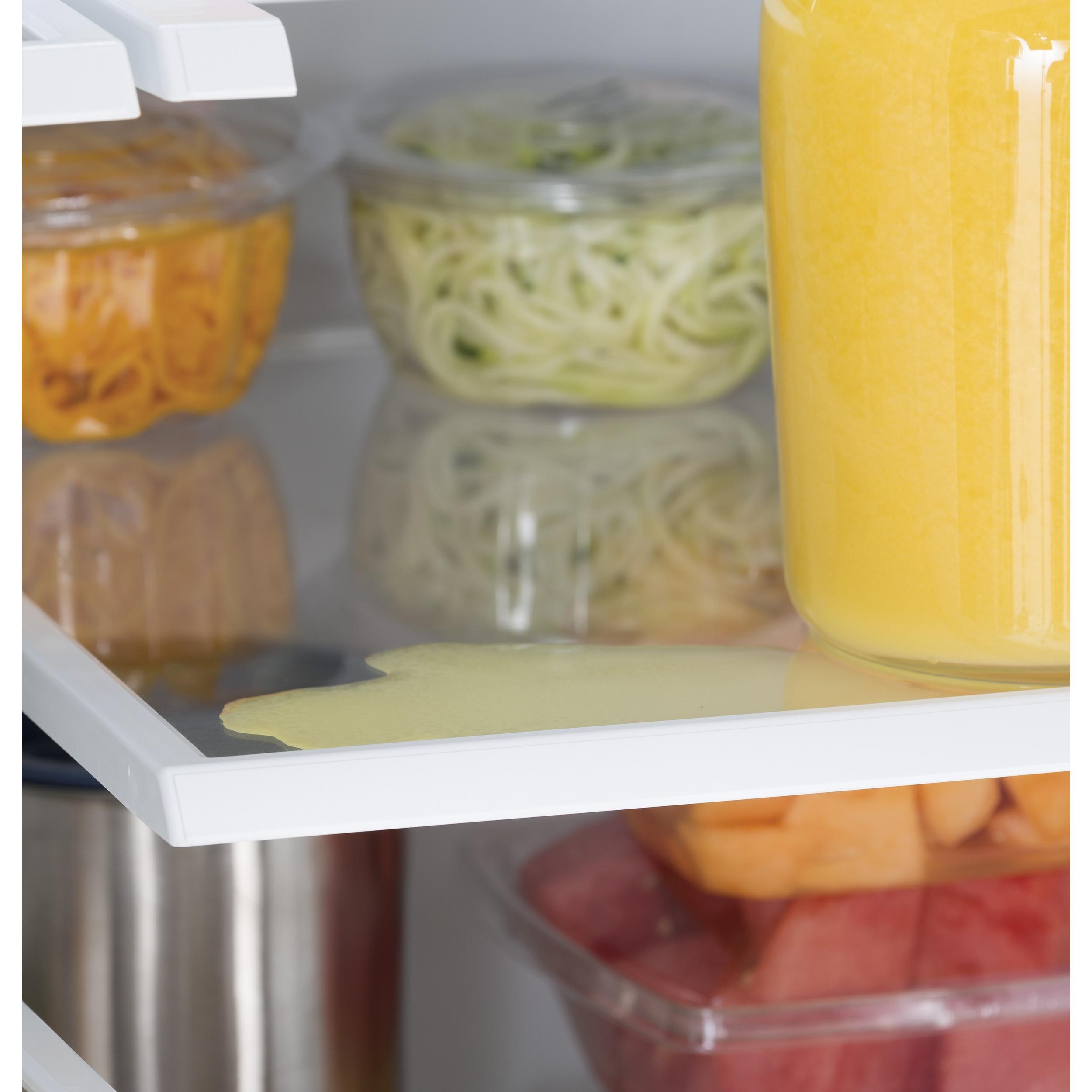 GE 36-inch, 27 cu.ft. Freestanding French 3-Door Refrigerator with Internal Water Dispenser GNE27JGMWW IMAGE 5