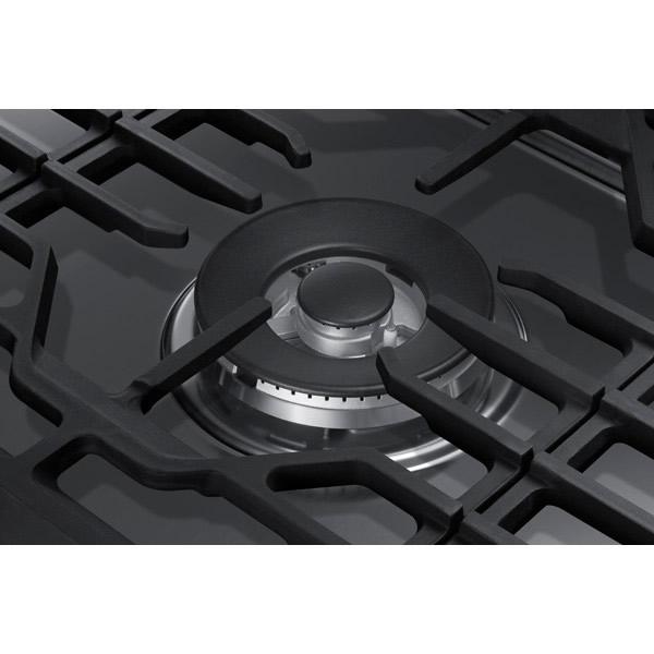 Samsung 30-inch Built-In Gas Cooktop with Wi-Fi Connectivity NA30N6555TS/AA IMAGE 5