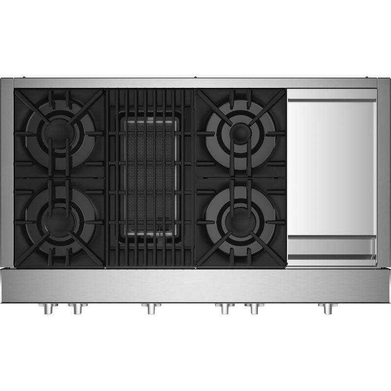 JennAir 48-inch Gas Rangetop with Grill and Griddle JGCP748HL IMAGE 2