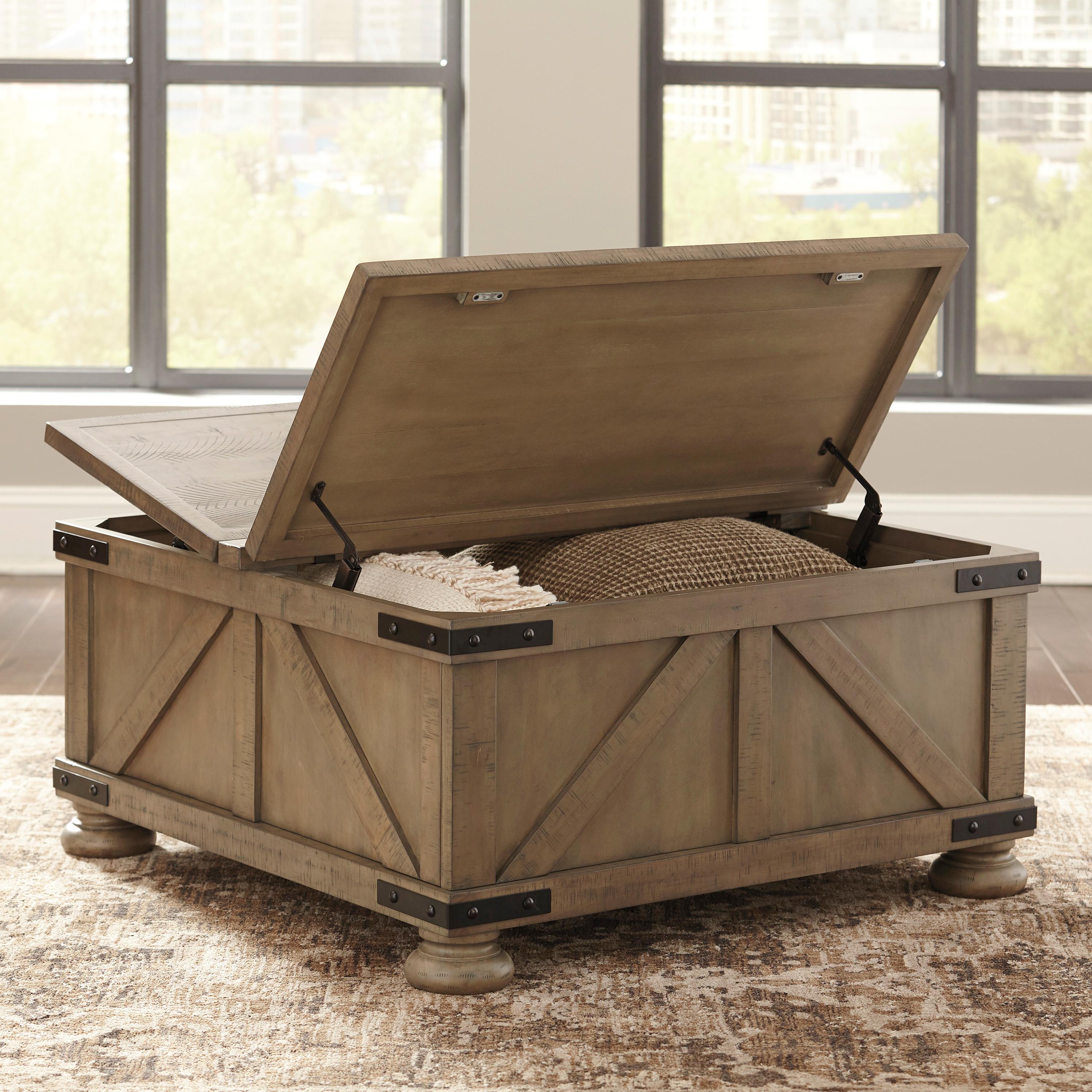 Signature Design by Ashley Aldwin Lift Top Cocktail Table T457-20 IMAGE 8