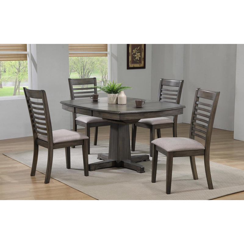 Winners Only Annapolis Dining Table with Pedestal Table T1-AP4257-G IMAGE 4