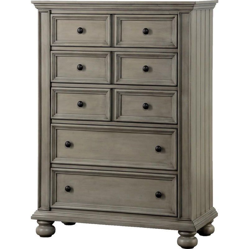 Winners Only Farmhouse Bay 8-Drawer Chest BR-B1007N-G IMAGE 1