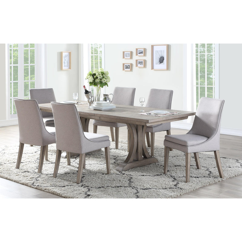Winners Only Chatelaine Dining Table with Pedestal Table T1-CH4096-G IMAGE 1