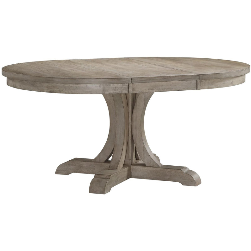Winners Only Oval Chatelaine Dining Table with Pedestal Base T1-CH4866-G IMAGE 1