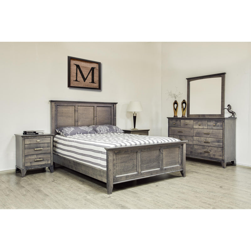 Mako Wood Furniture Acer 3-Drawer Nightstand M-5800-2.5-23 IMAGE 4