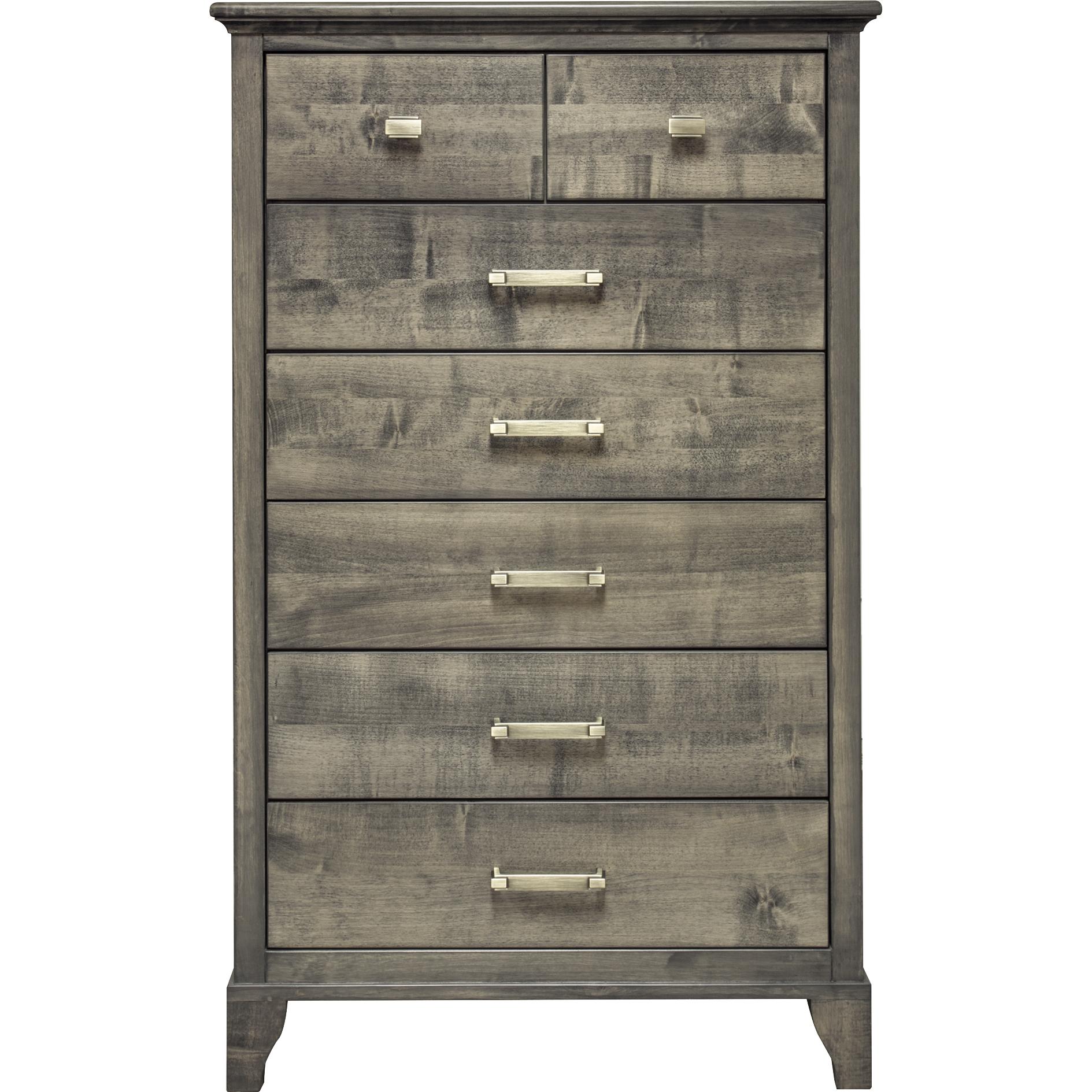 Mako Wood Furniture Acer 7-Drawer Chest M-5800-7-33 IMAGE 1