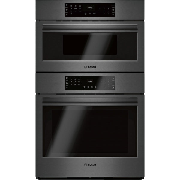 Bosch Black Stainless Steel 30" Combination Oven w/ Speed Oven