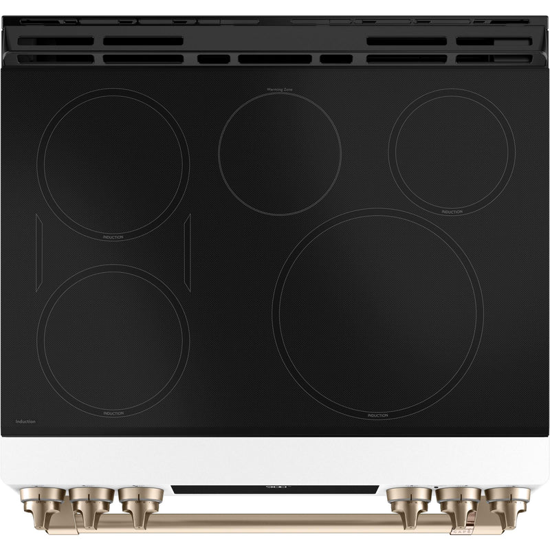 Café 30-inch Slide-in Induction Range with Warming Drawer CCHS900P4MW2 IMAGE 2