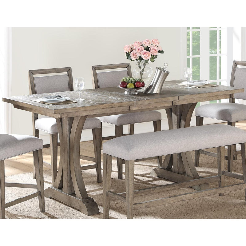 Winners Only Chatelaine Counter Height Dining Table with Pedestal Base T1-CH3678-G IMAGE 1