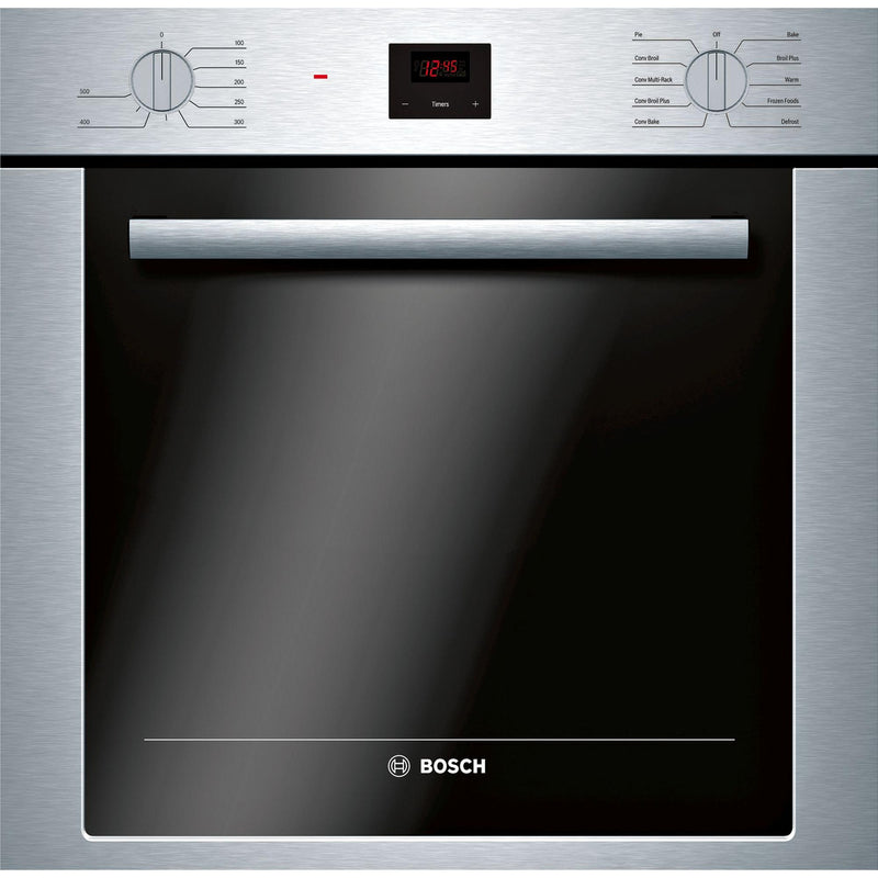 Bosch 24-inch, 2.8 cu.ft. Built-in Single Wall Oven with Genuine European Convection HBE5453UC IMAGE 1