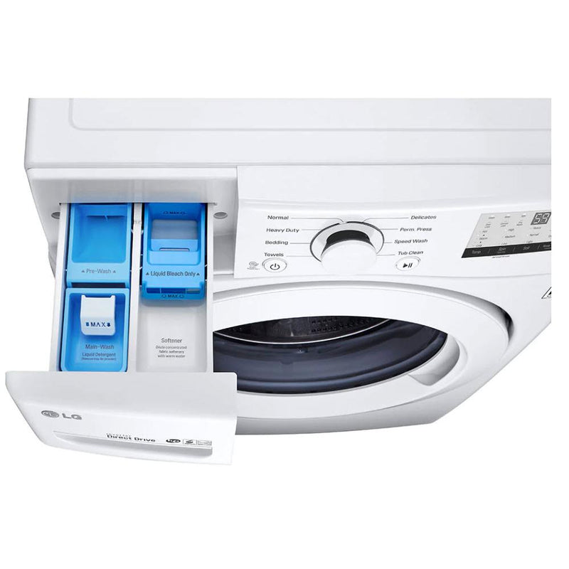 LG Front Loading Washer with 6Motion™ Technology WM3400CW IMAGE 6