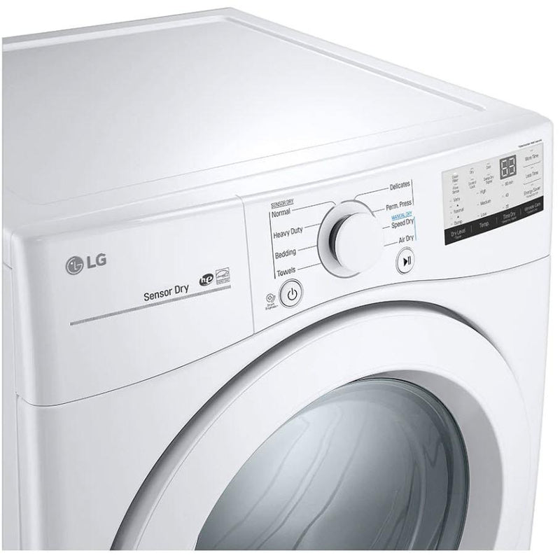 LG 7.4 cu.ft. Electric Dryer with SmartDiagnosis™ DLE3400W IMAGE 6