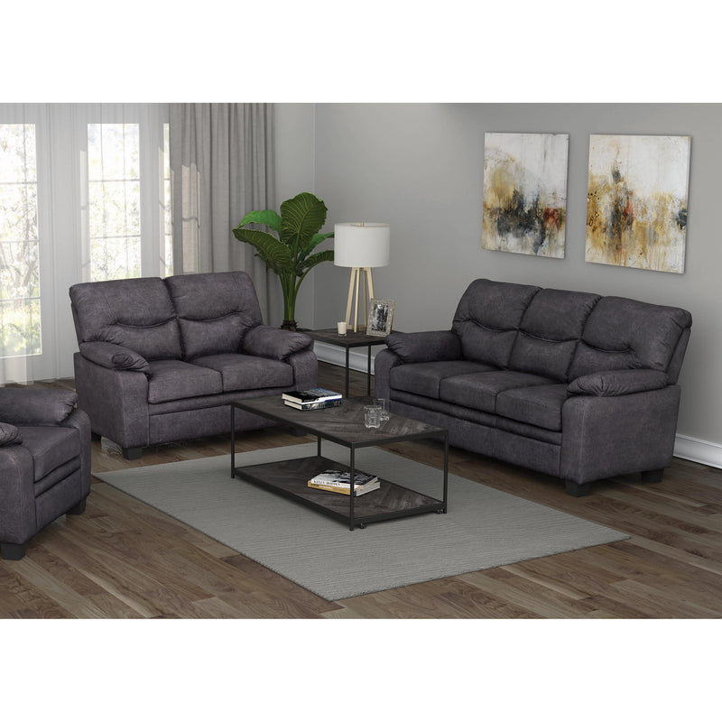 Coaster Furniture Meagan Stationary Fabric Loveseat 506565 IMAGE 2