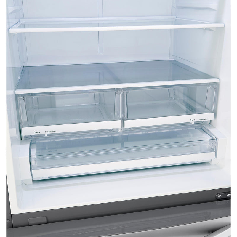 LG 33-inch, 26 cu. ft. Bottom Freezer Refrigerator with Door Cooling+ LRDCS2603S IMAGE 12