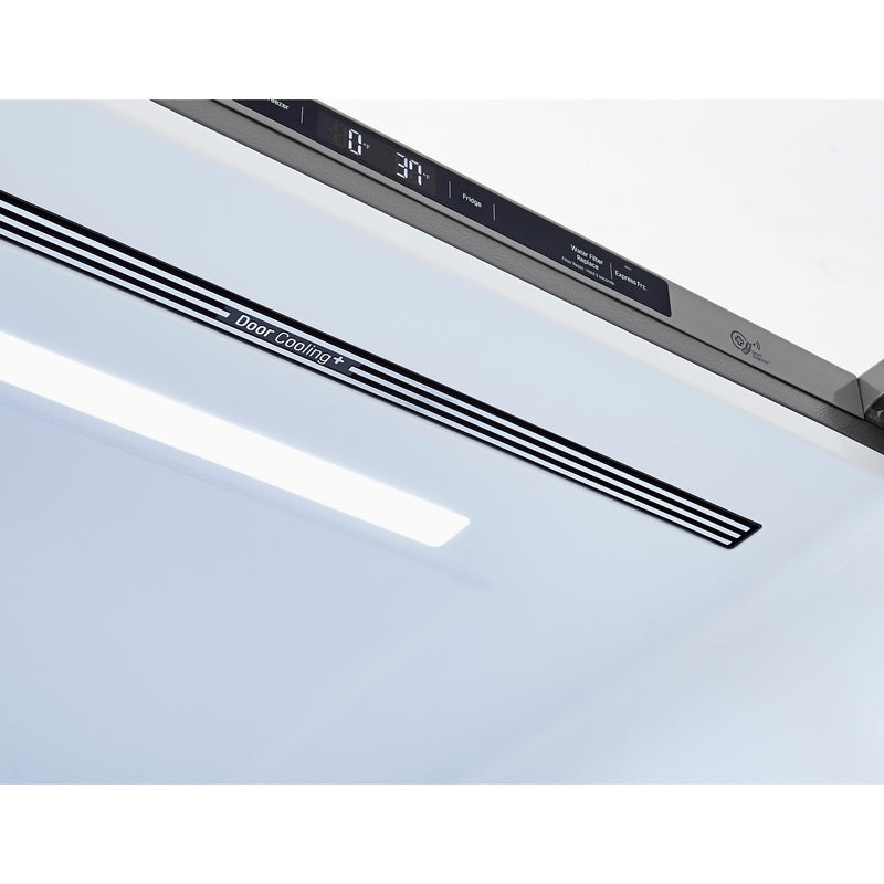 LG 33-inch, 26 cu. ft. Bottom Freezer Refrigerator with Door Cooling+ LRDCS2603S IMAGE 7