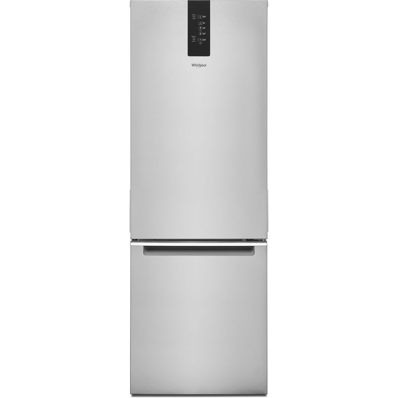 Whirlpool 24-inch, 12.9 cu ft. Bottom-Freezer Refrigerator with ice maker WRB543CMJZ IMAGE 1