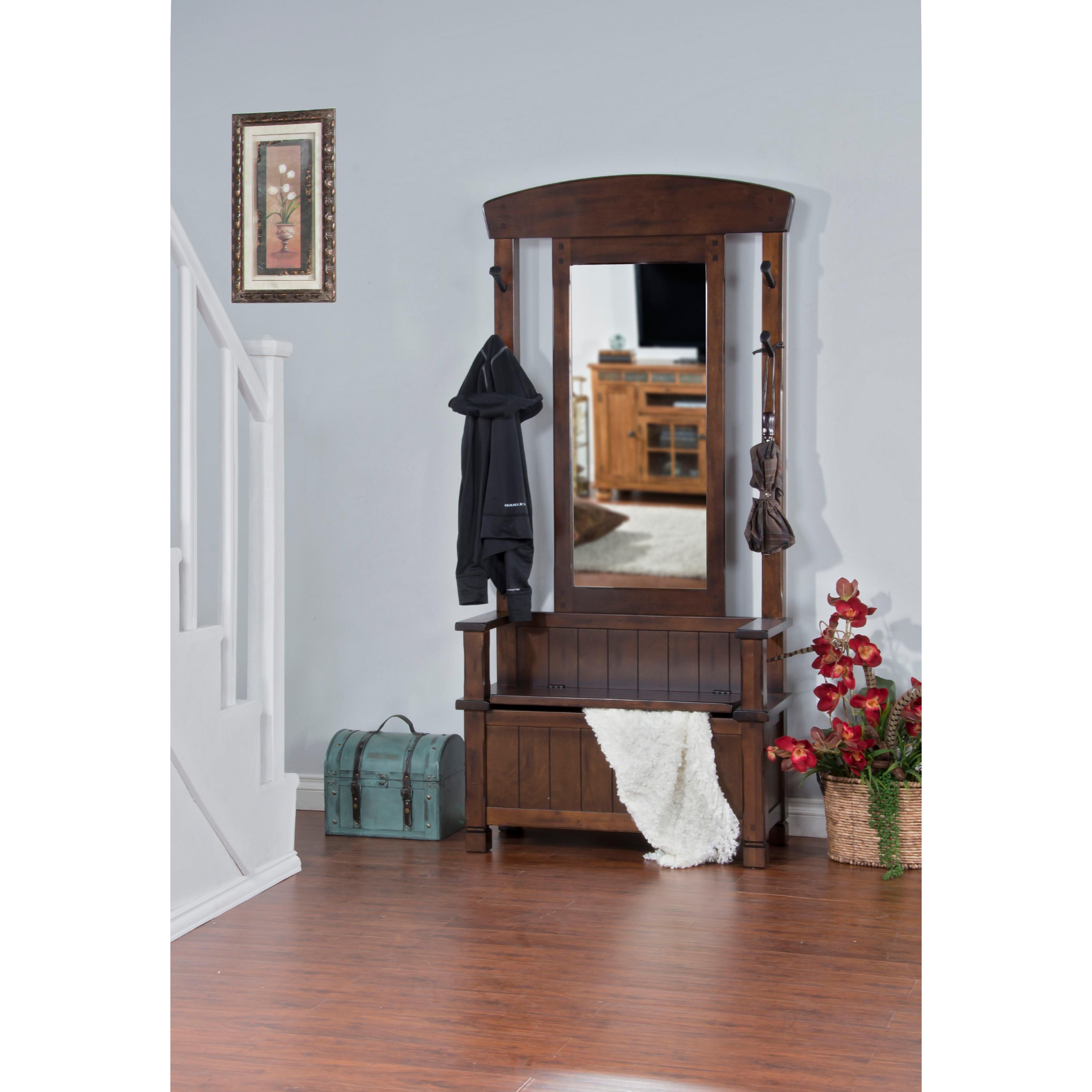 Sunny Designs Coat Racks Hall Tree 2537DC2-T/B IMAGE 15