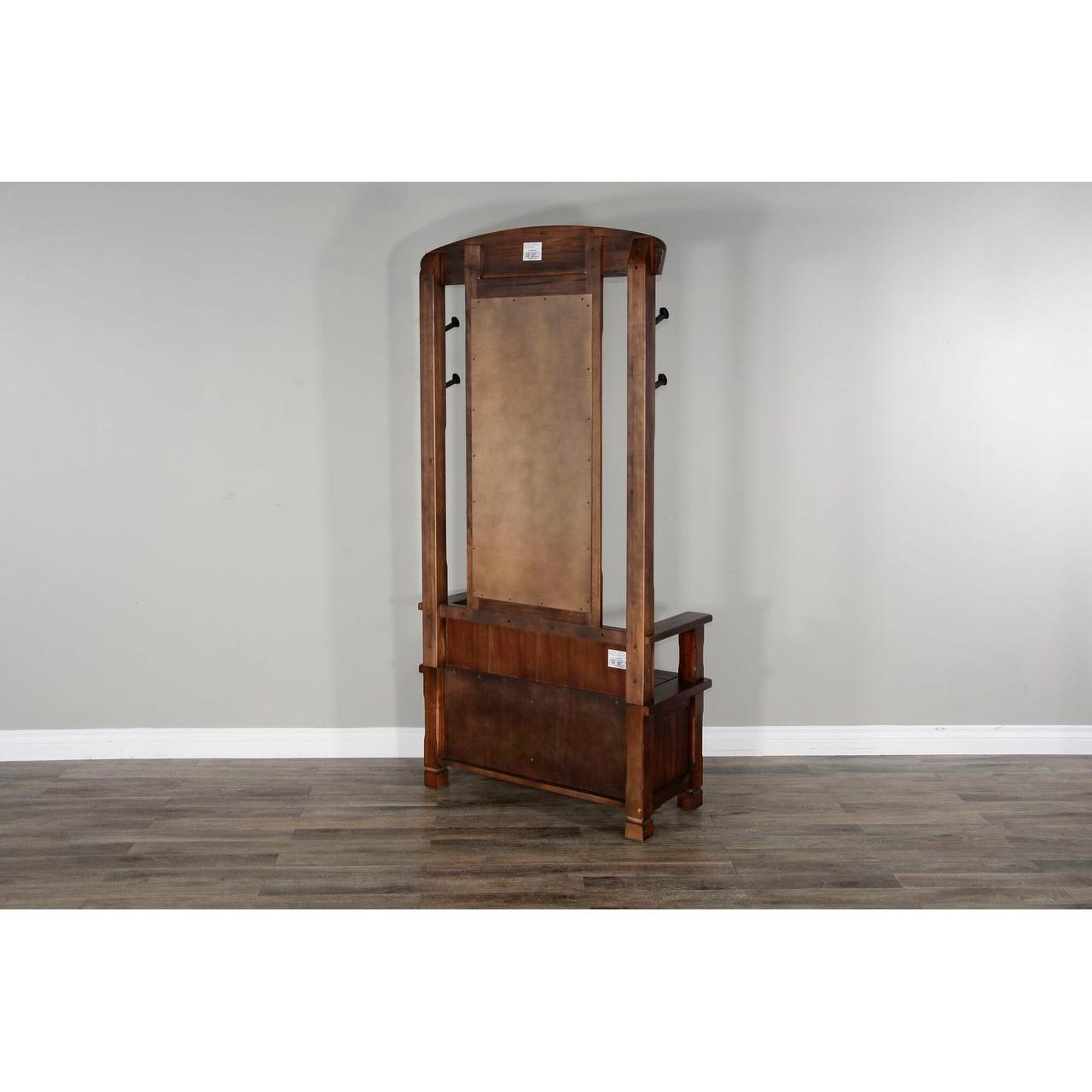 Sunny Designs Coat Racks Hall Tree 2537DC2-T/B IMAGE 2