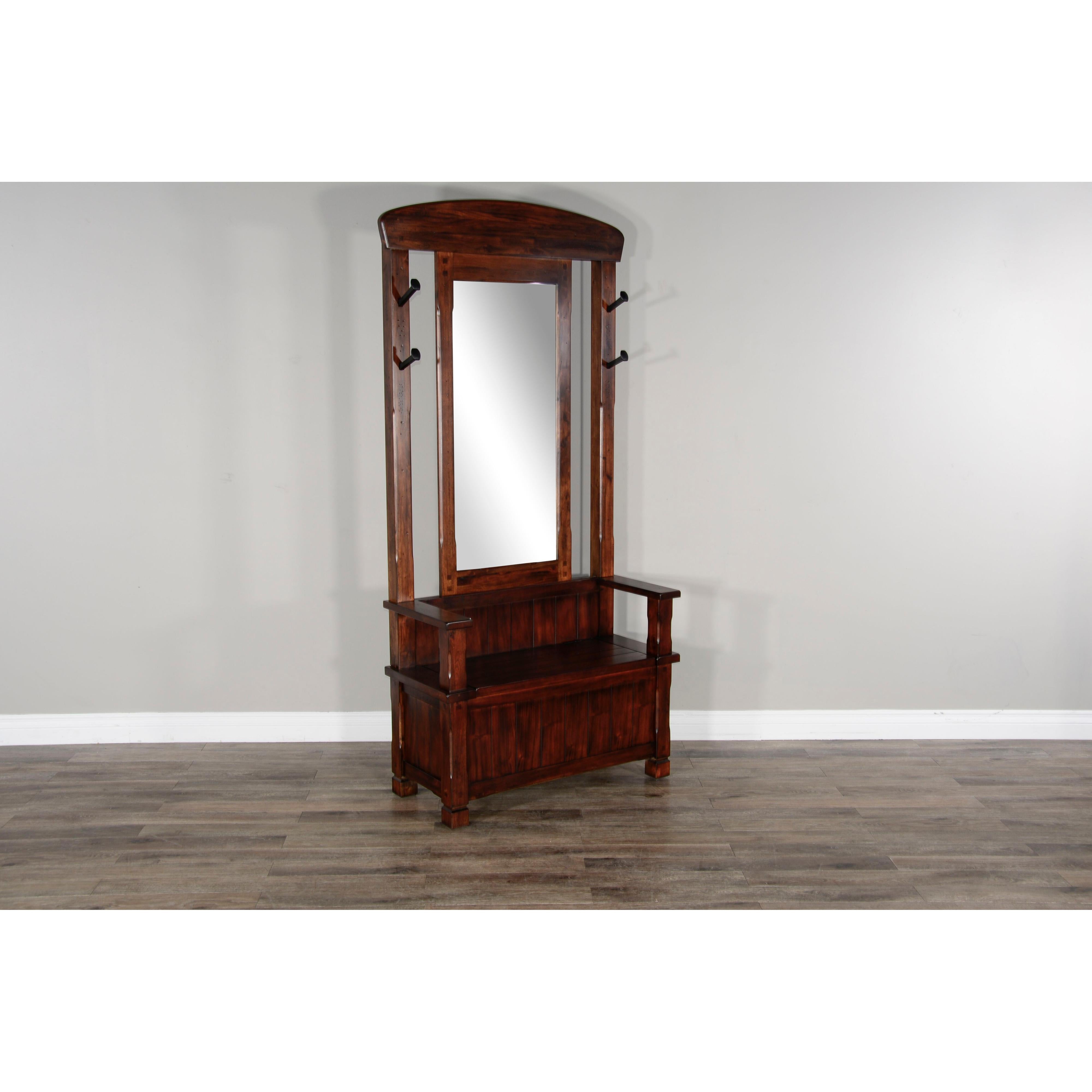 Sunny Designs Coat Racks Hall Tree 2537DC2-T/B IMAGE 3