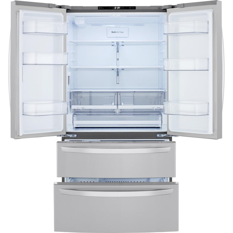 LG 23 cu. ft. Counter-Depth French 4-Door Refrigerator LMWC23626S IMAGE 2