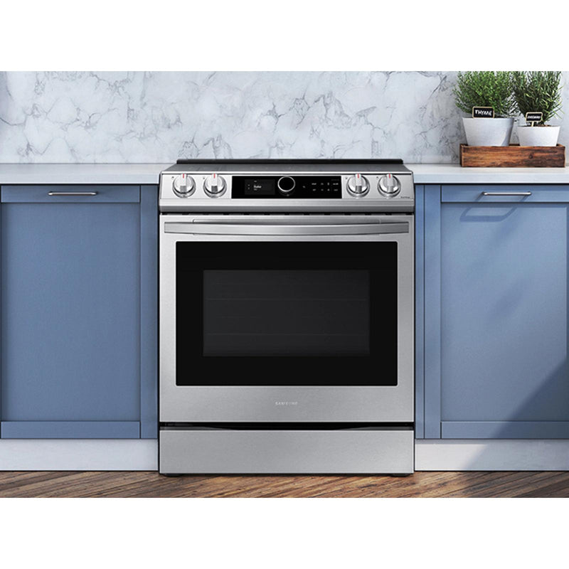 Samsung 30-inch Slide-in Electric Range with Wi-Fi Connectivity NE63T8711SS/AC IMAGE 12