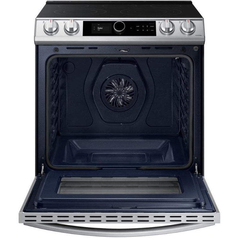 Samsung 30-inch Slide-in Electric Range with Wi-Fi Connectivity NE63T8711SS/AC IMAGE 4