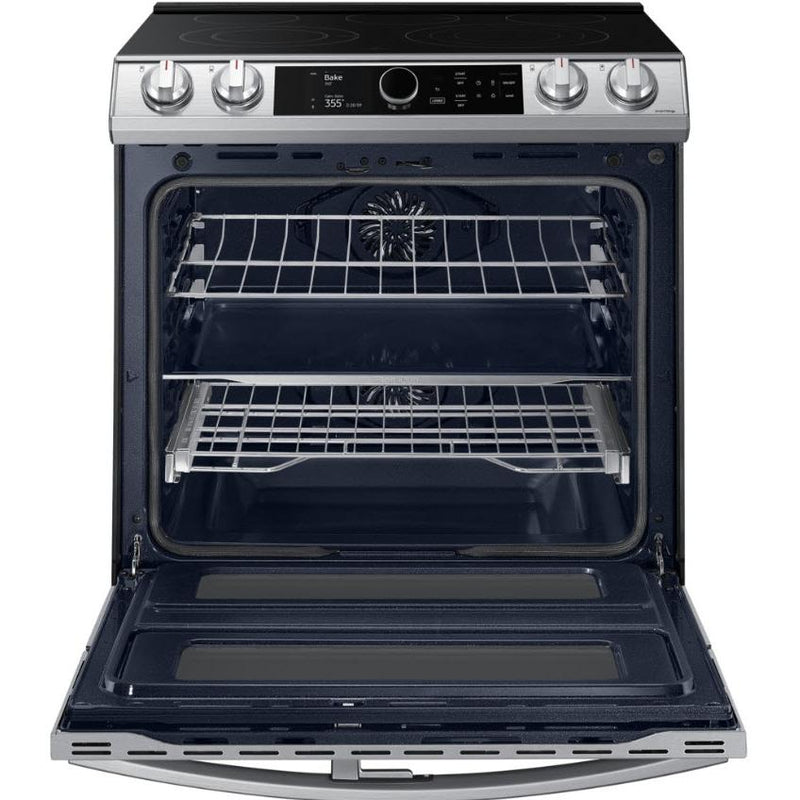 Samsung 30-inch Slide-in Electric Range with Wi-Fi Connectivity NE63T8751SS/AC IMAGE 5