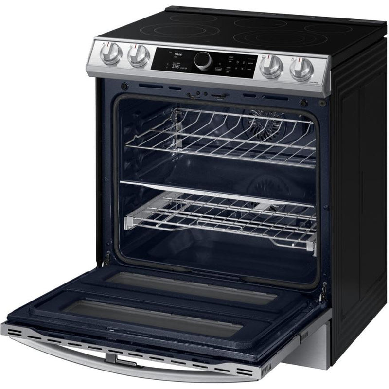 Samsung 30-inch Slide-in Electric Range with Wi-Fi Connectivity NE63T8751SS/AC IMAGE 7