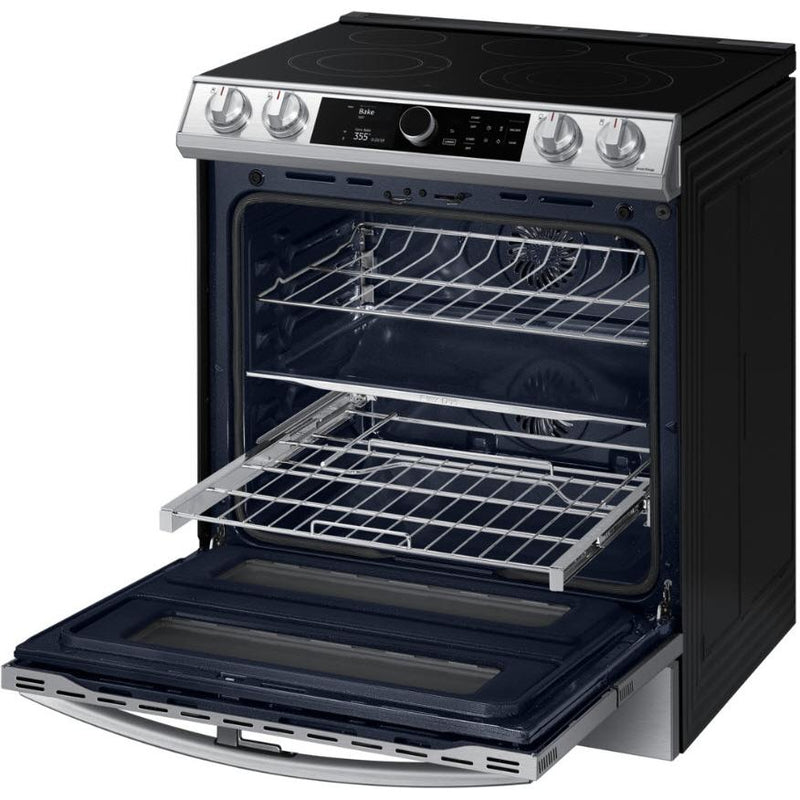 Samsung 30-inch Slide-in Electric Range with Wi-Fi Connectivity NE63T8751SS/AC IMAGE 8