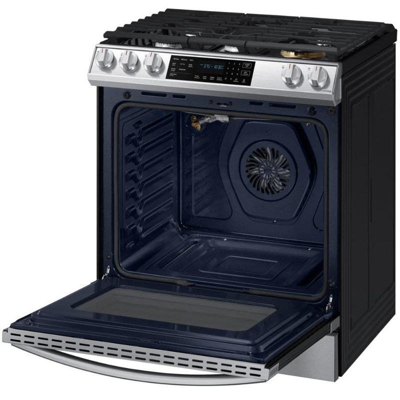 Samsung 30-inch Slide-in Gas Range with Wi-Fi Connect NX60T8511SS/AA IMAGE 6