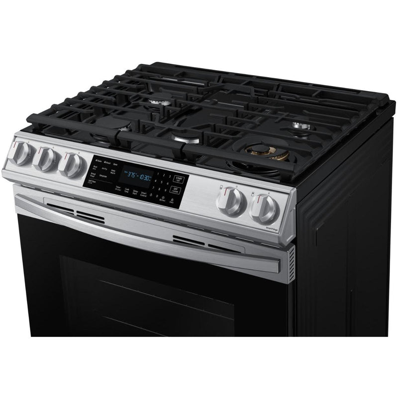Samsung 30-inch Slide-in Gas Range with Wi-Fi Connect NX60T8511SS/AA IMAGE 9