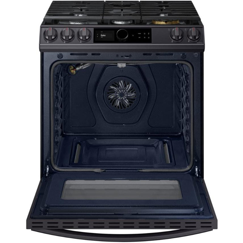 Samsung 30-inch Slide-in Gas Range with Wi-Fi Technology NX60T8711SG/AA IMAGE 4
