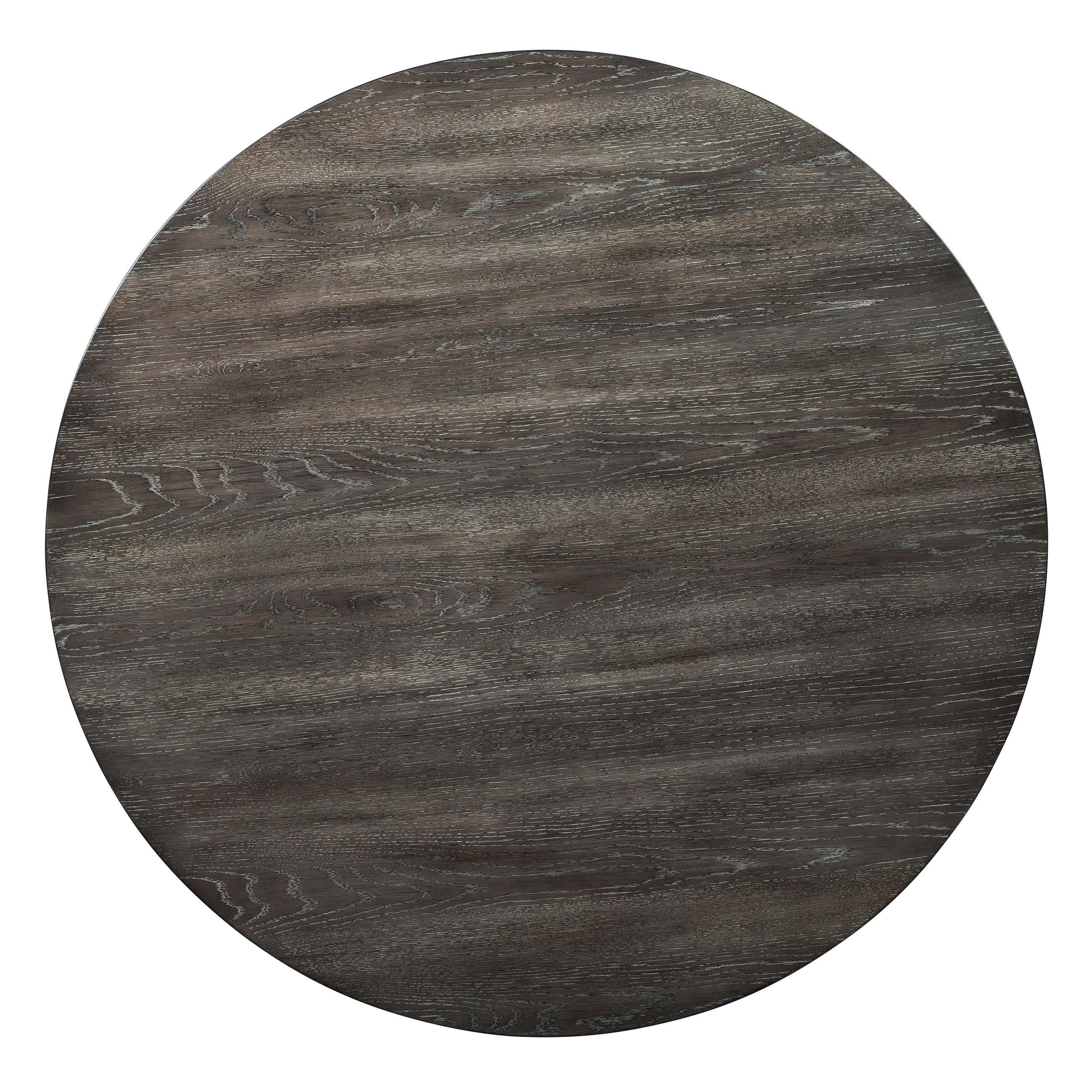 Signature Design by Ashley Round Nelling Dining Table with Pedestal Base D287-15B/D287-15T IMAGE 2