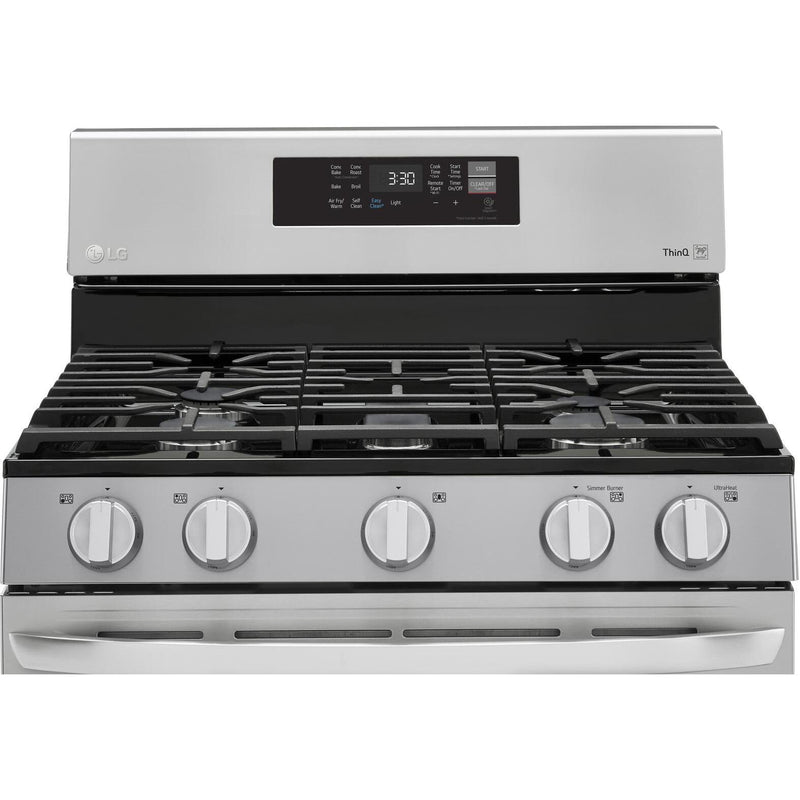 LG 30-inch Freestanding Gas Range with Convection Technology LRGL5823S IMAGE 11