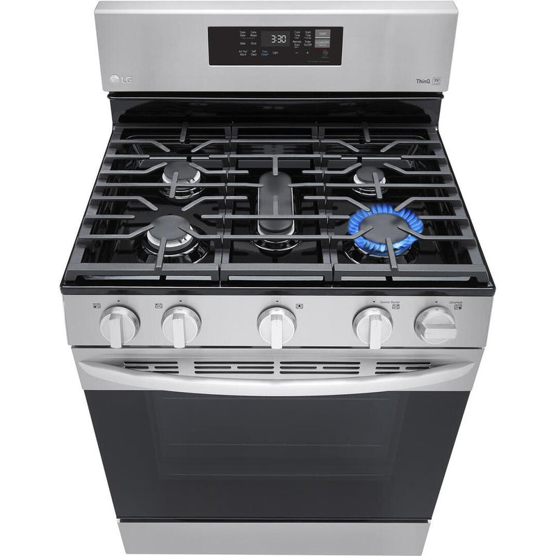 LG 30-inch Freestanding Gas Range with Convection Technology LRGL5823S IMAGE 7