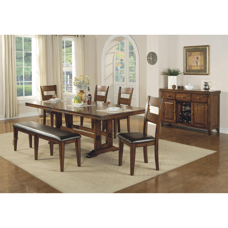 Winners Only Mango Dining Table with Trestle Base T1-MO4492-O IMAGE 6