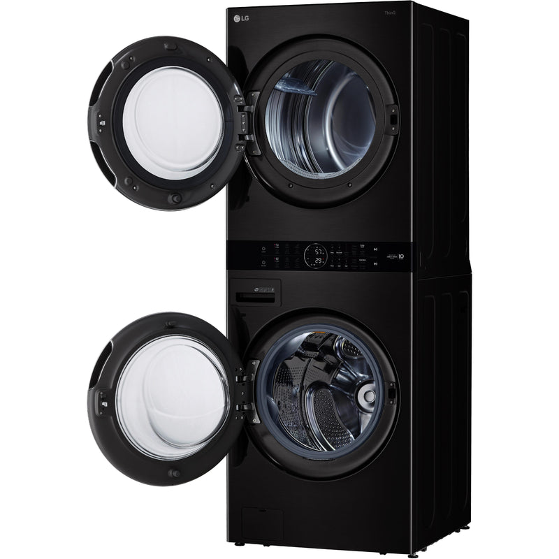 LG Stacked Washer/Dryer Gas Laundry Center with TurboWash™ 360 Technology WKGX201HBA IMAGE 12