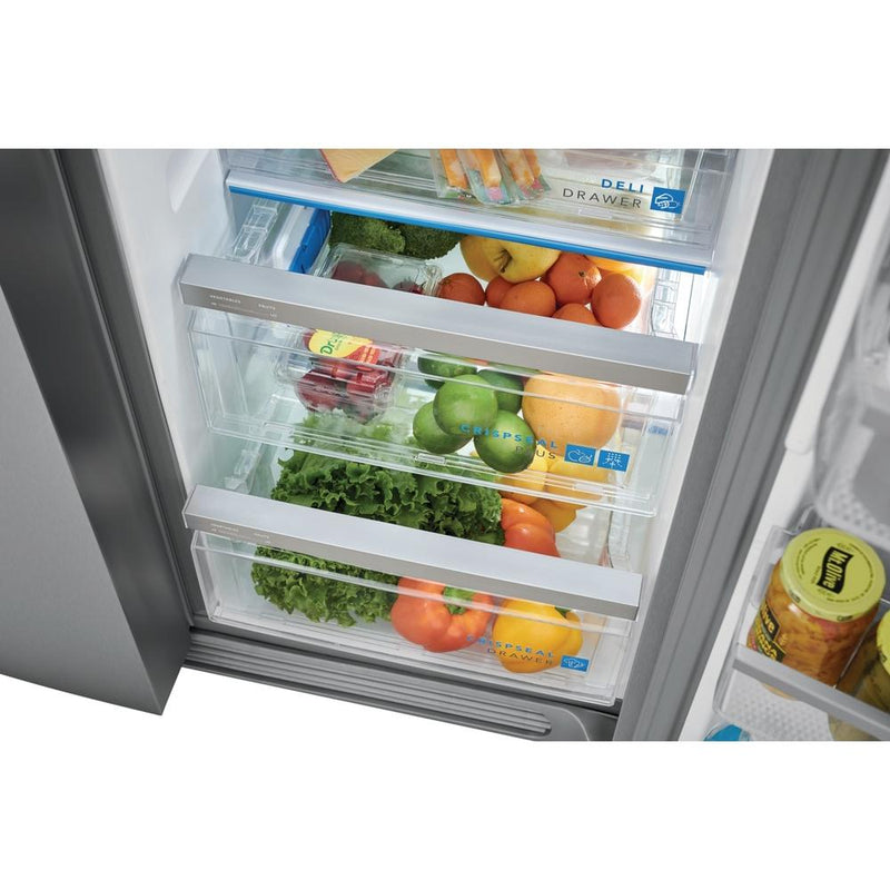 Frigidaire Gallery 36-inch, 25.6 cu.ft. Freestanding Side-by-Side Refrigerator with Ice and Water Dispensing System GRSS2652AF IMAGE 5