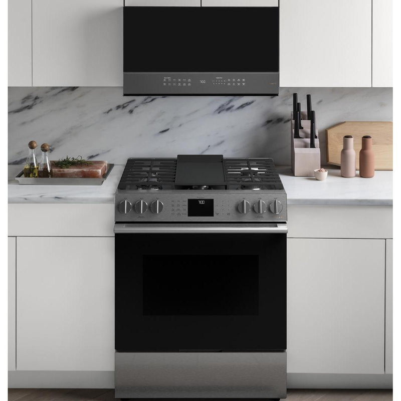 Café 30-inch Slide-in Gas Range with Convection Technology CCGS700M2NS5 IMAGE 5