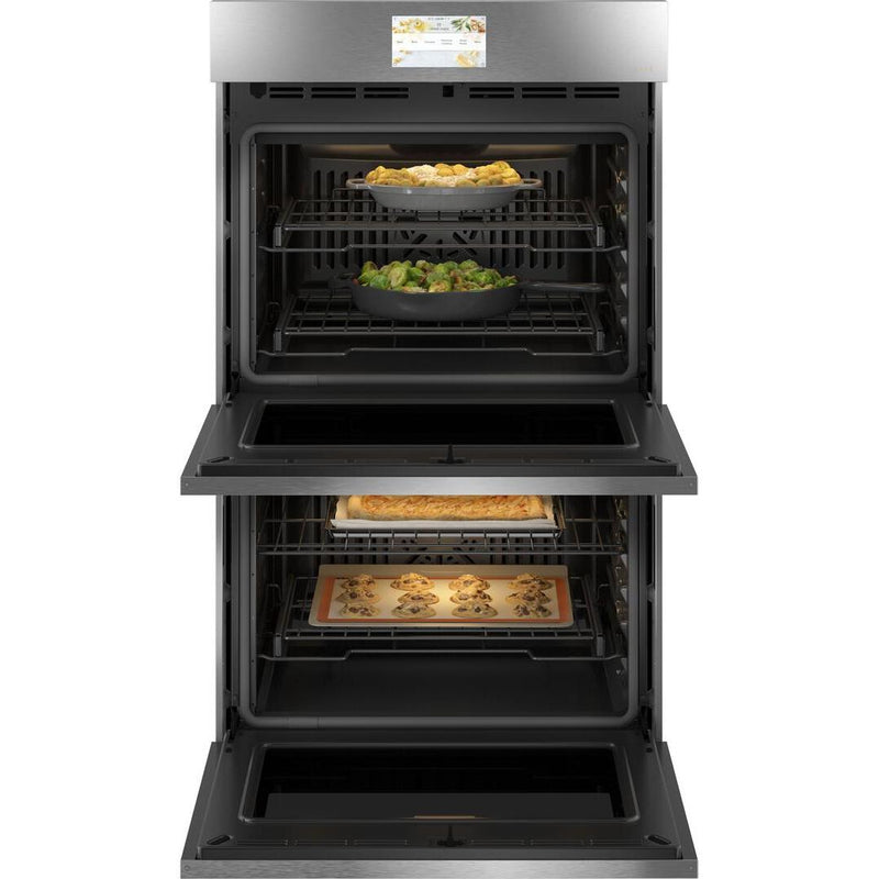 Café 30-inch, 10 cu.ft. Built-in Double Wall Oven with Wi-Fi Connect CTD90DM2NS5 IMAGE 3