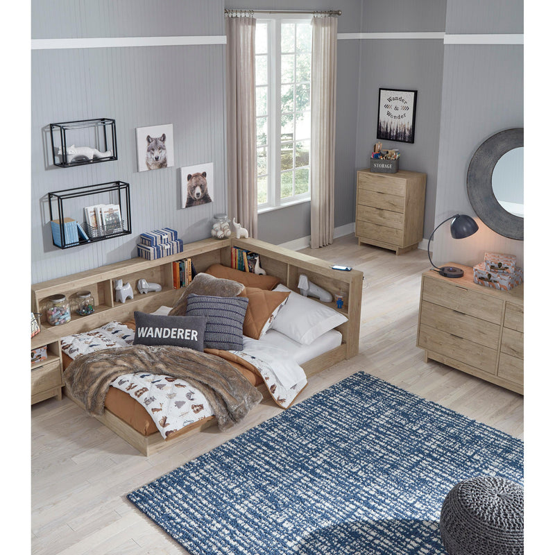 Signature Design by Ashley Oliah Full Bookcase Bed EB2270 165 EB2270 1