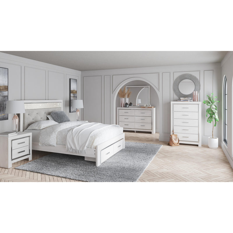 Signature Design by Ashley Altyra Queen Upholstered Panel Bed with Storage B2640-57/B2640-54S/B2640-95 IMAGE 8