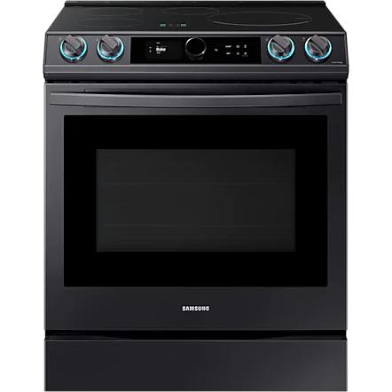 Samsung 30-inch Slide-in Electric Induction Range with WI-FI Connect NE63T8911SG/AC IMAGE 2