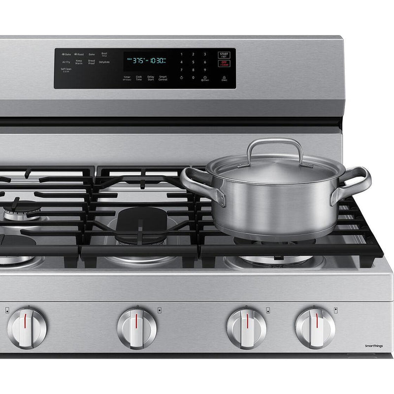 Samsung 30-inch Freestanding Gas Range with WI-FI Connect NX60A6711SS/AA IMAGE 12